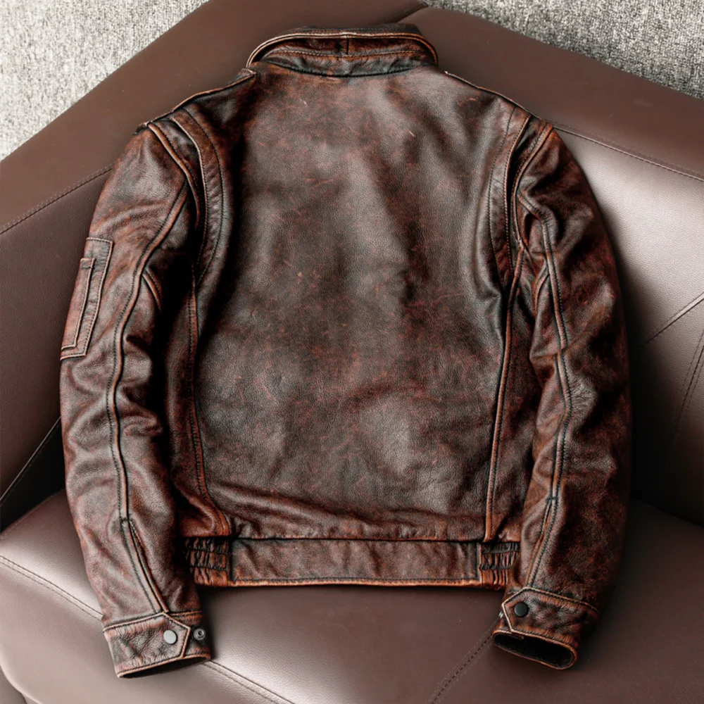 Air Force Leather Bomber Jacket