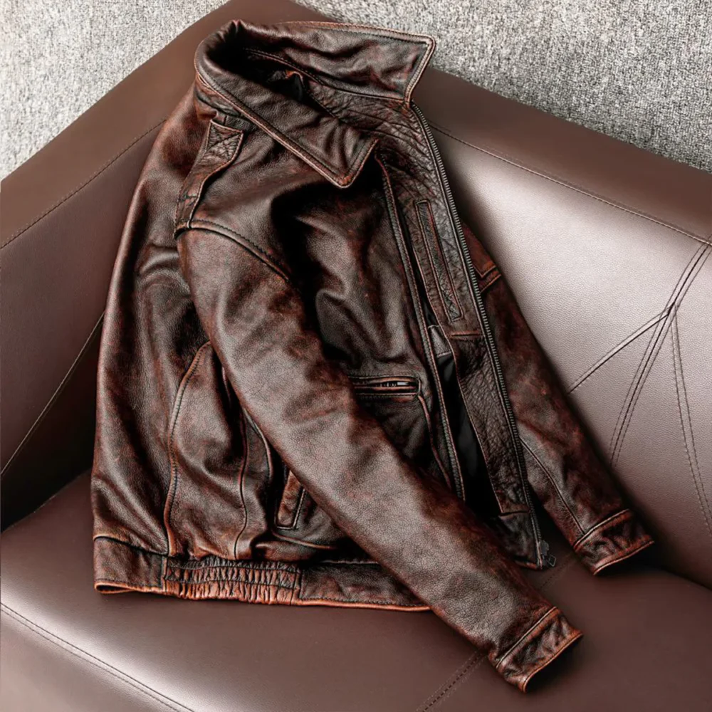 Air Force Leather Bomber Jacket