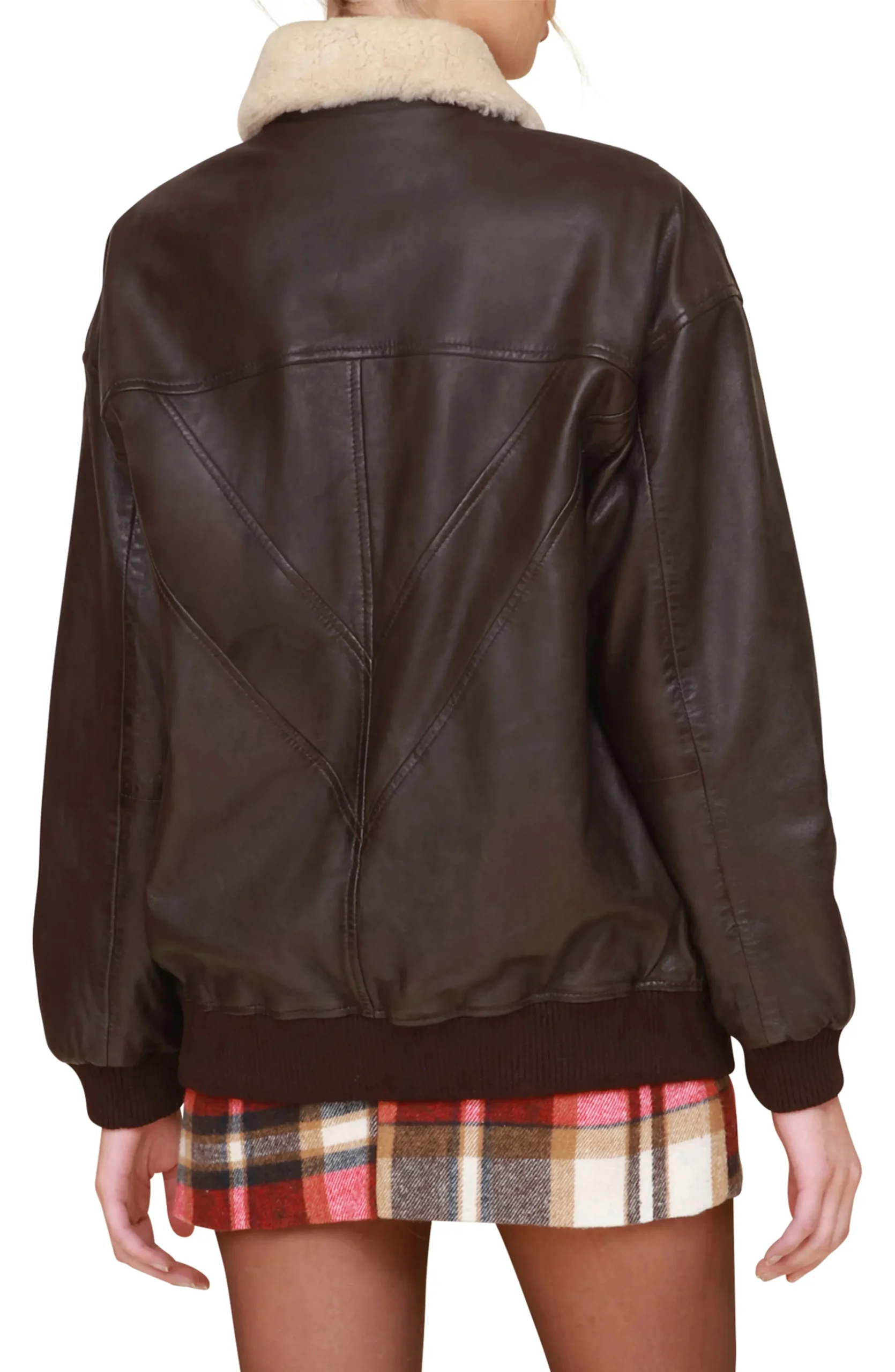 Aviator Jacket Fur Collar