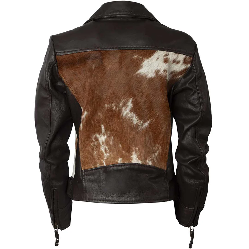 Cowhide Jacket Womens 2