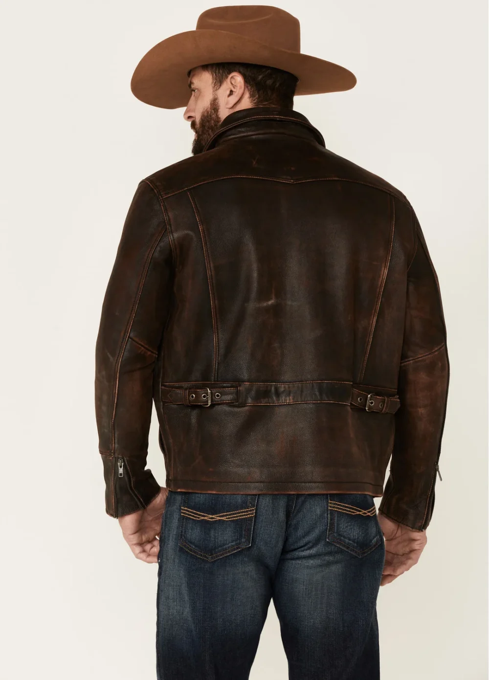 Cowhide Motorcycle Jacket 4