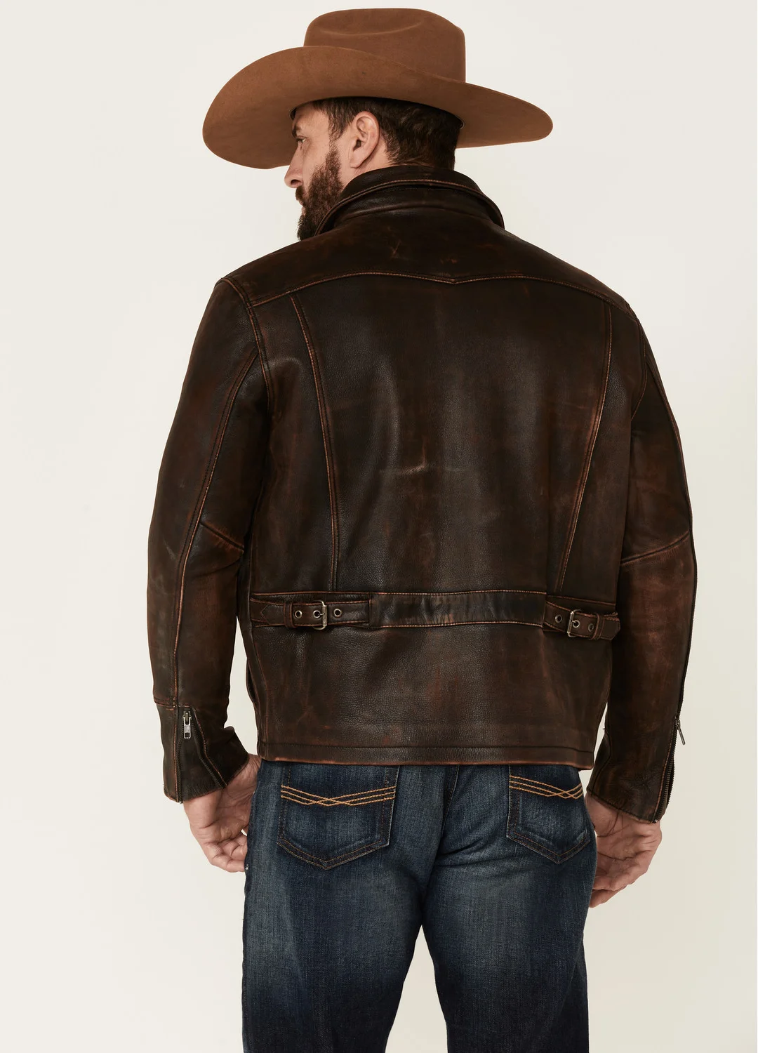 Cowhide Motorcycle Jacket 4