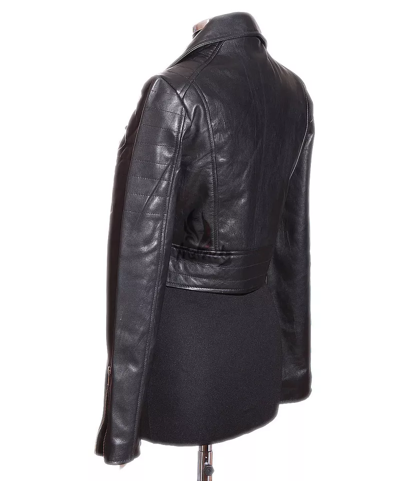 Cropped Biker Jacket 3