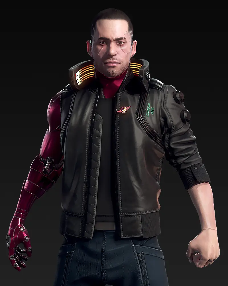 Cyberpunk Bomber Jacket