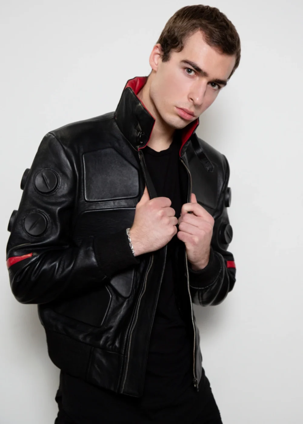 Cyberpunk Leather Jacket