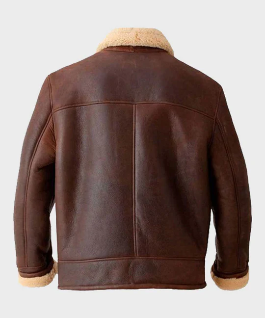 Dark Brown Aviator Jacket