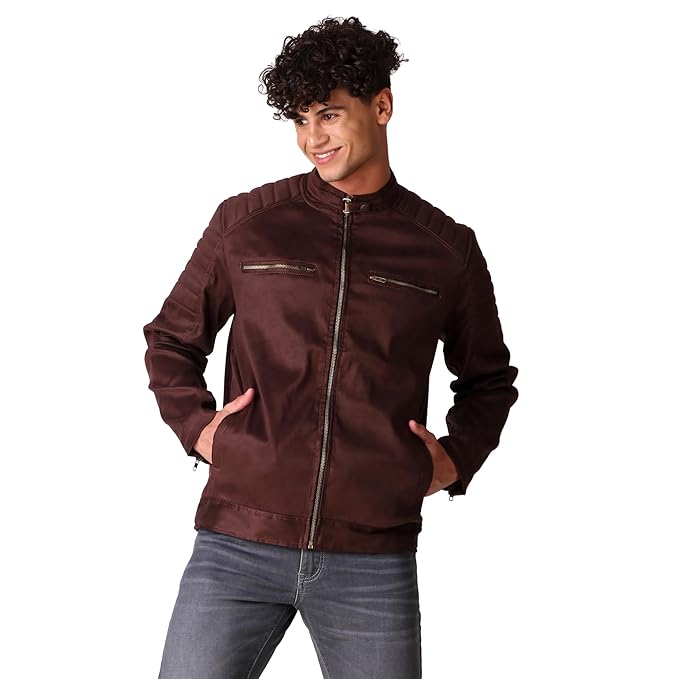 Faux Suede Bomber jacket