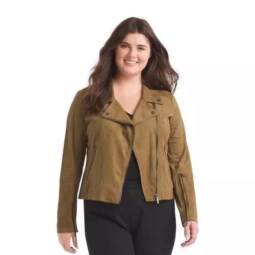 Faux Suede Moto Jacket 3