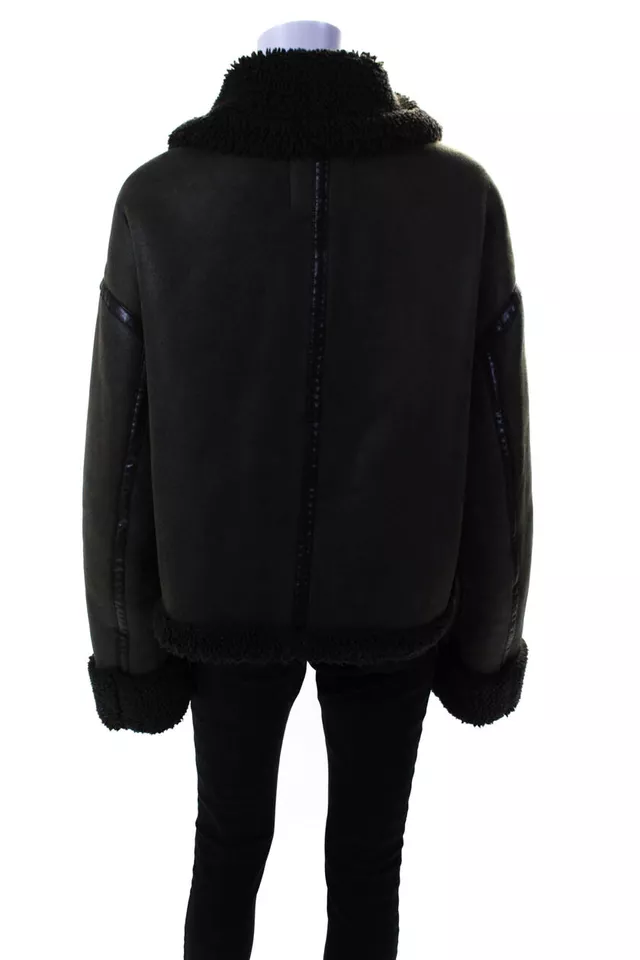 Faux Suede Shearling Jacket 2