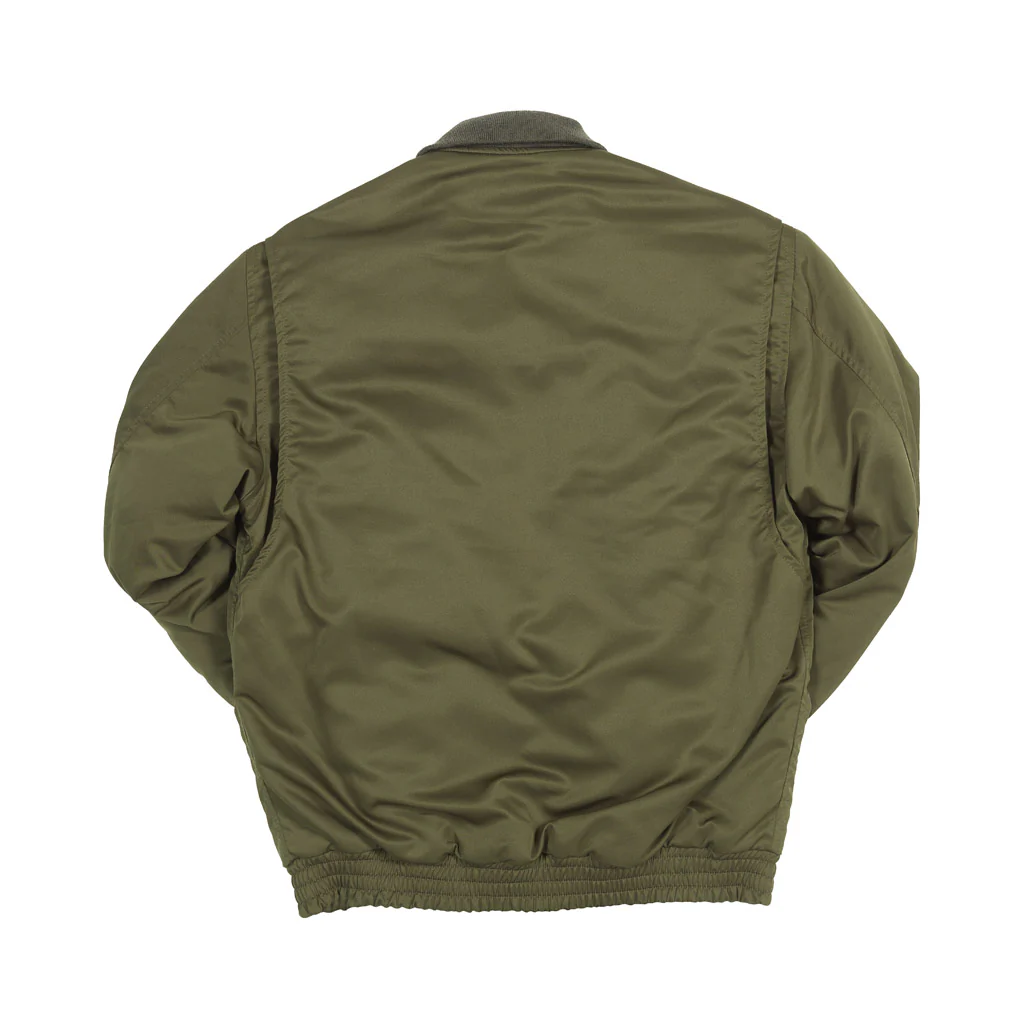 Green Aviator Jacket