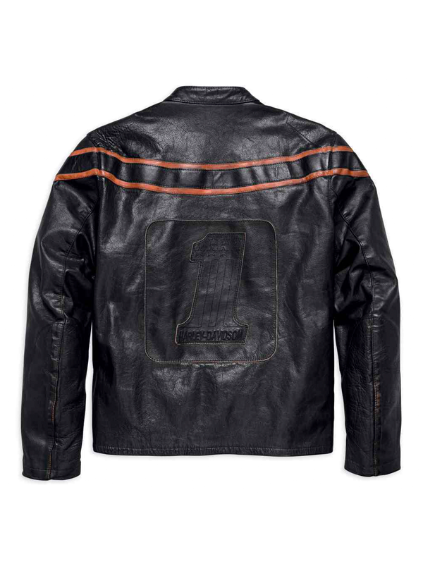 Harley Davidson Motorcycle Leather Jacket 3