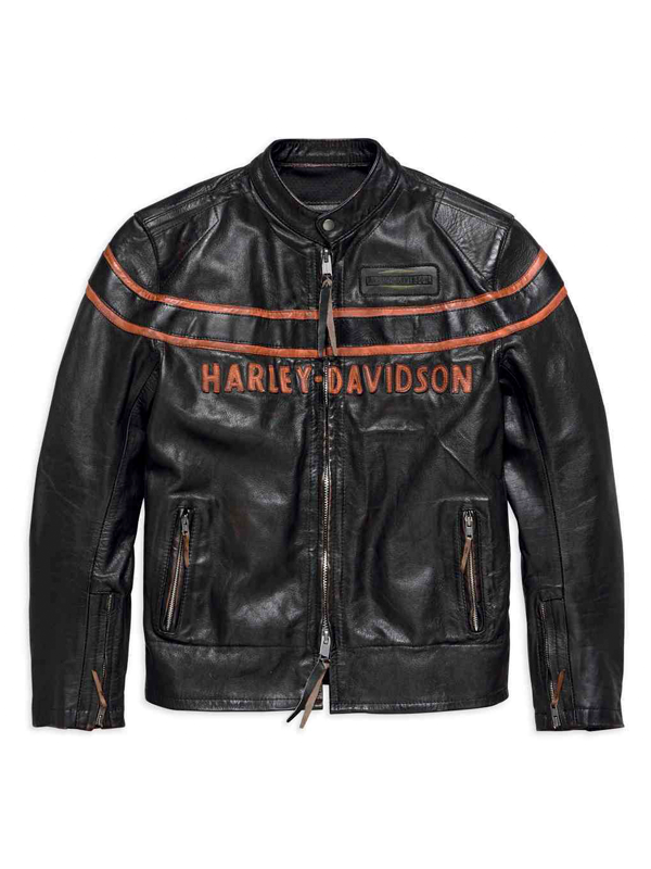 Harley Davidson Motorcycle Leather Jacket