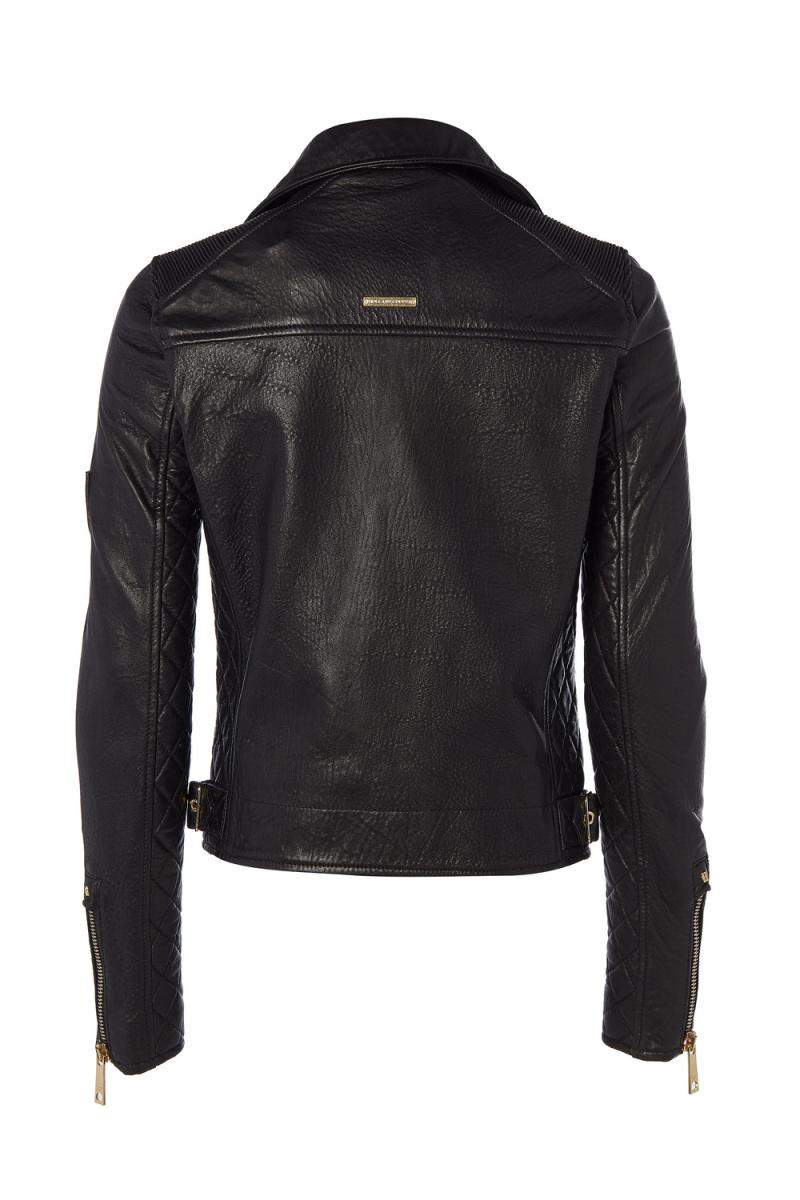 Holland Cooper Leather Biker Jacket 2