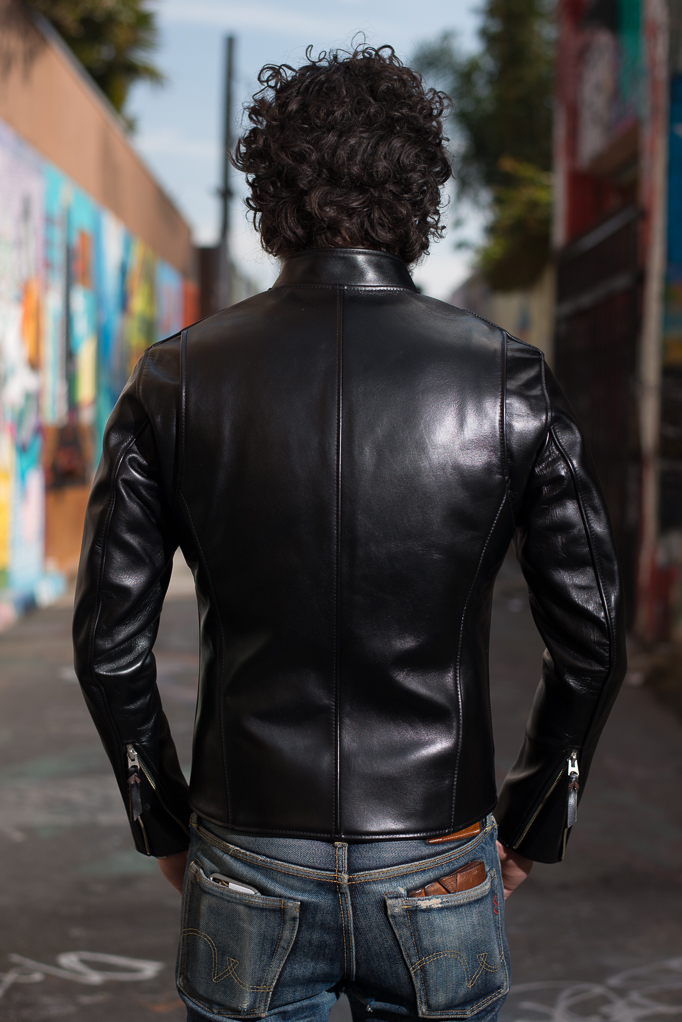 Horsehide Leather Motorcycle Jacket 2