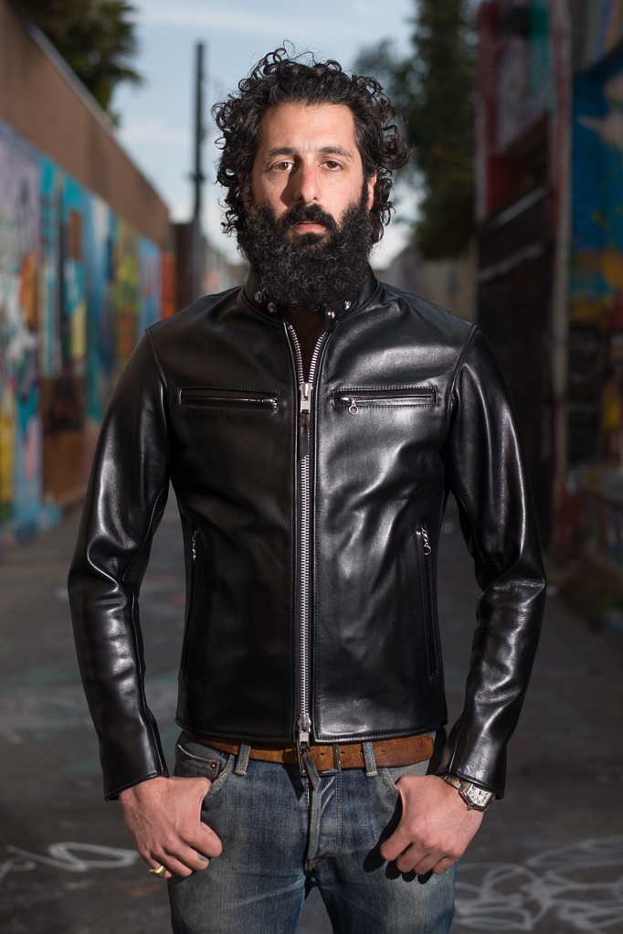 Horsehide Leather Motorcycle Jacket