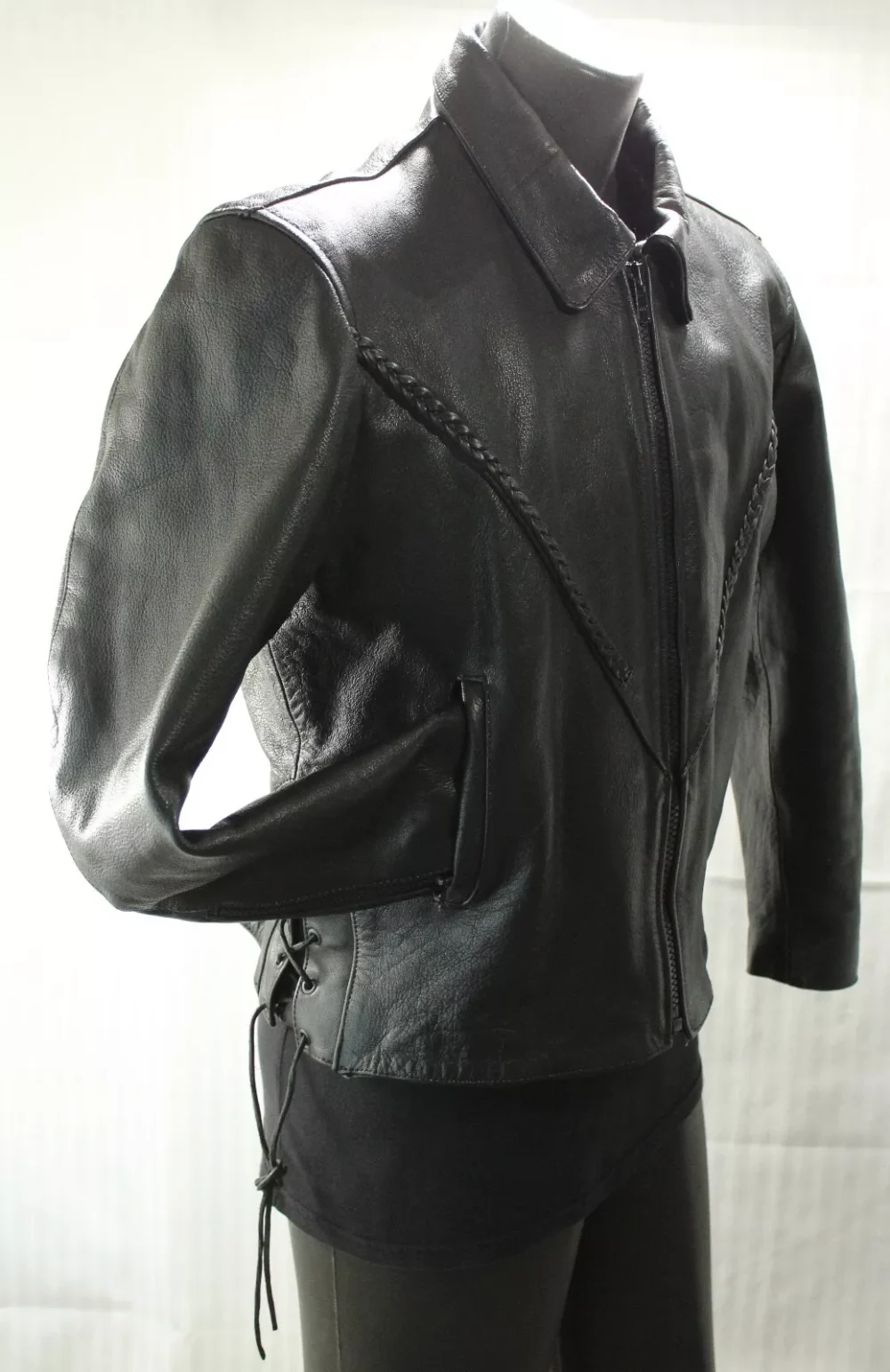 Interstate Leather Motorcycle Jacket 2