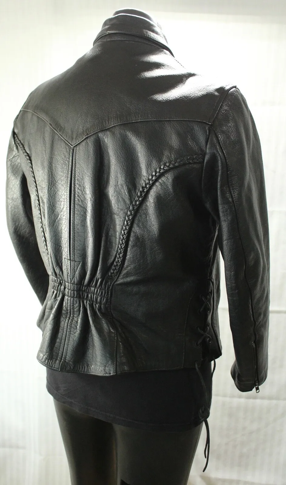 Interstate Leather Motorcycle Jacket 4