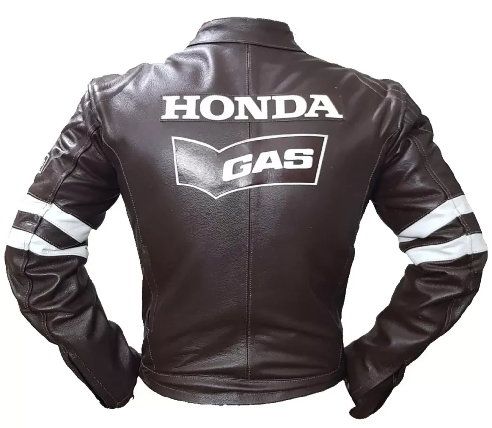 Leather Honda Motorcycle Jacket 3