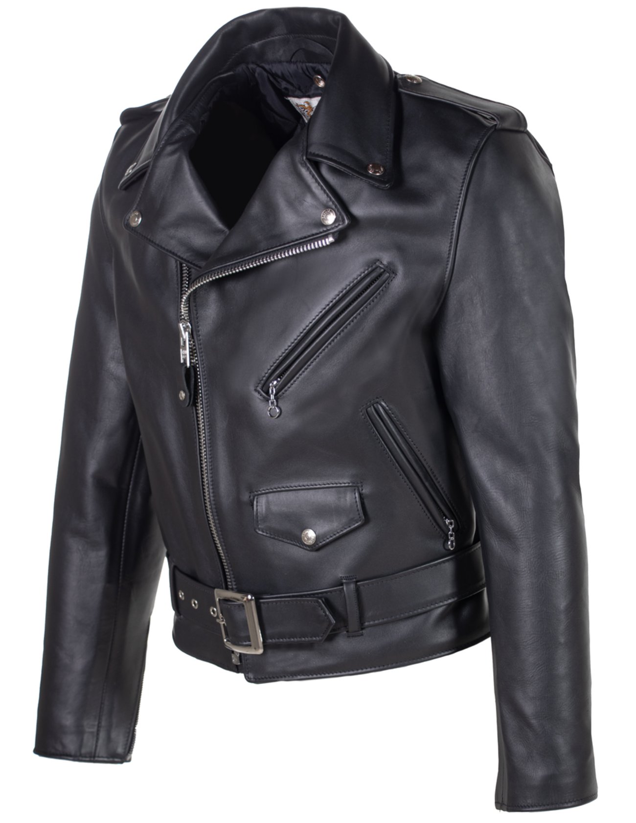 Leather Motorcycle Jacket XXL 2
