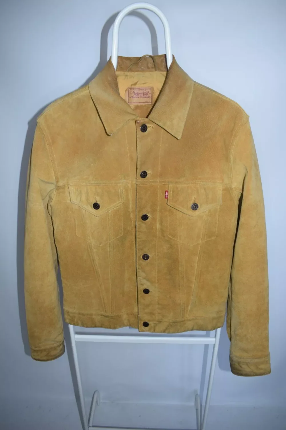 Levis Suede Trucker Jacket