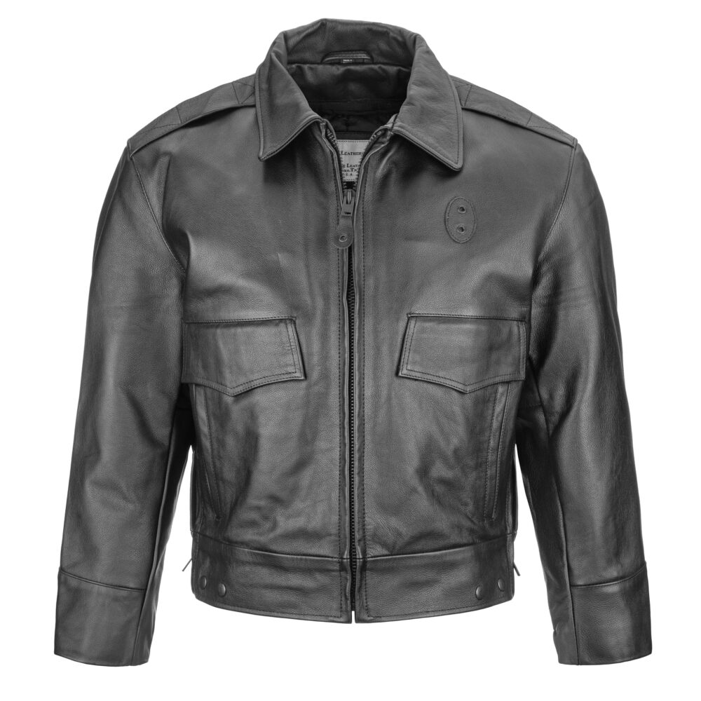 Men's Cowhide Leather Jacket