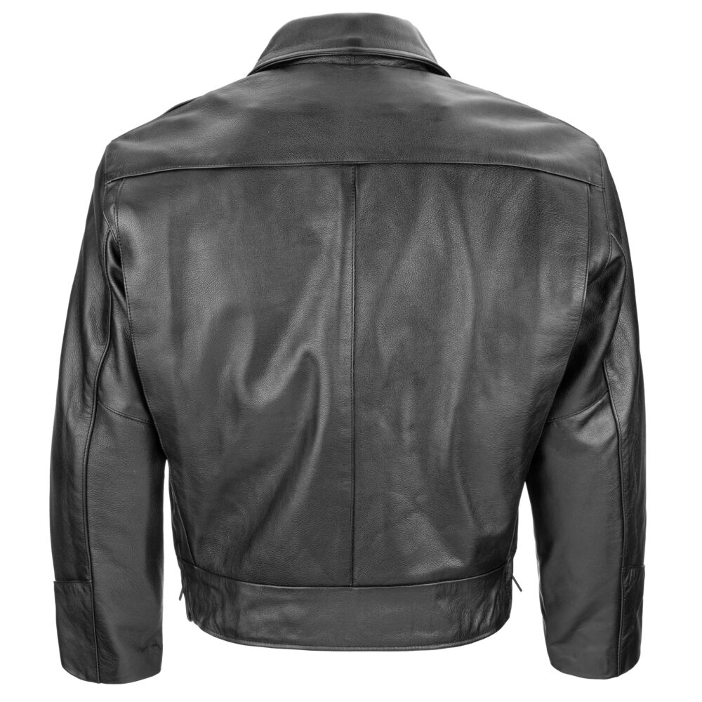 Men's Cowhide Leather Jacket 2