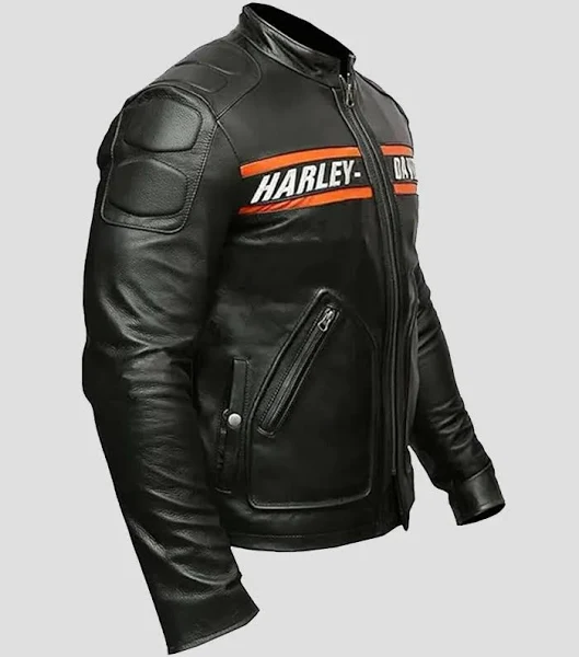 Mens Harley Davidson Leather Motorcycle Jacket 2