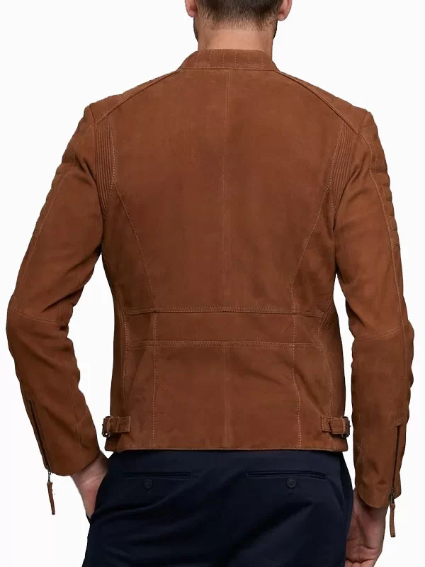 Mens Leather Suede Jacket 2