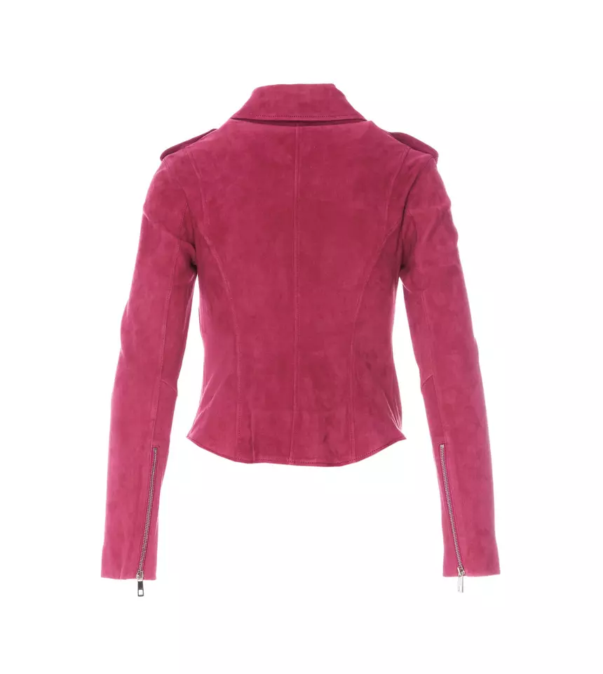 Pink Suede Jacket 2