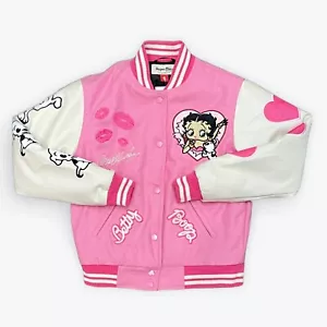 Pink Varsity Jacket