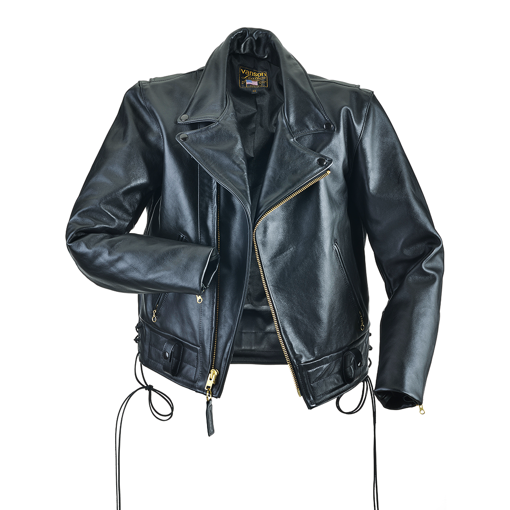 Police Motorcycle Leather Jacket