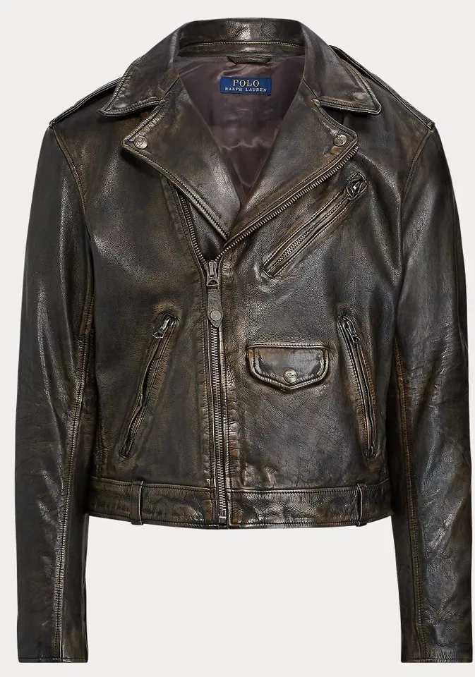 Polo Ralph Lauren Leather Motorcycle Jacket