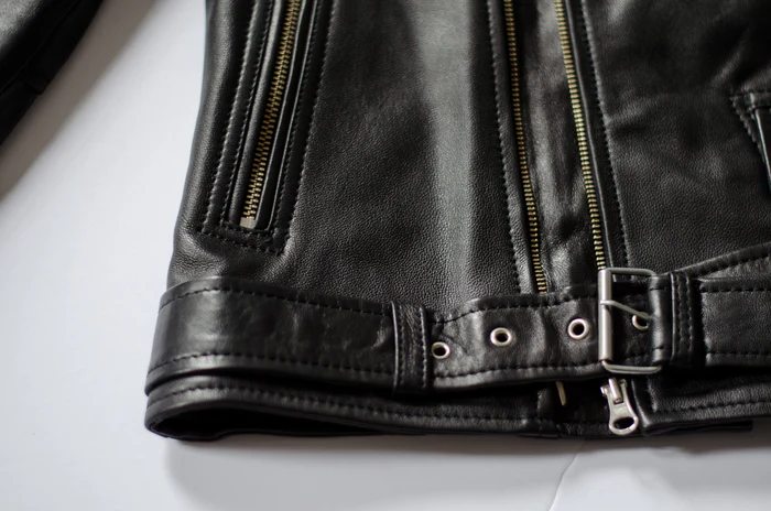 Real Leather Motorcycle Jacket 3