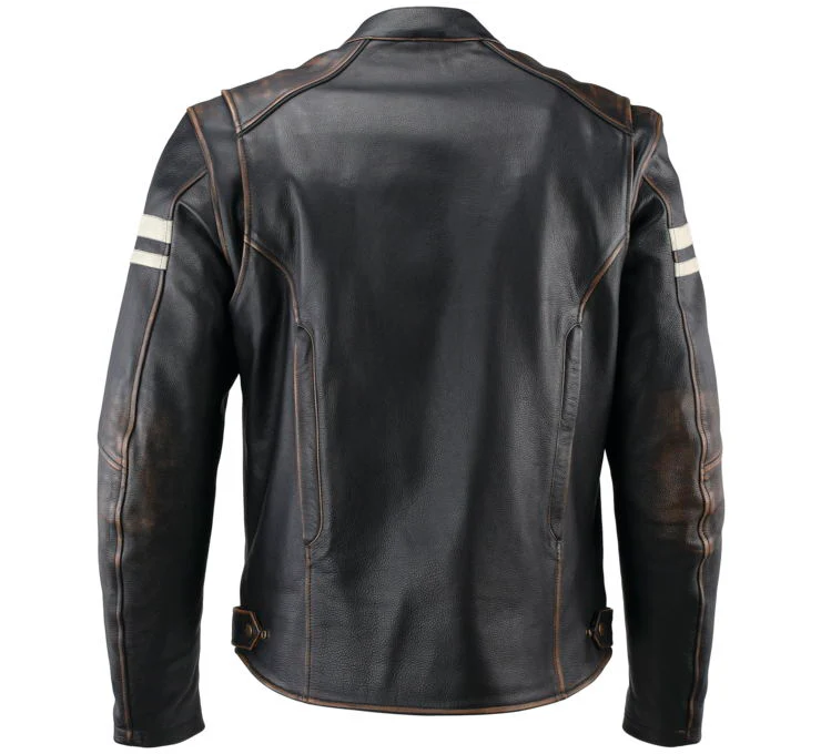 River Road Leather Motorcycle Jacket 4