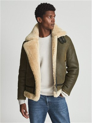 Shearling Aviator Jacket