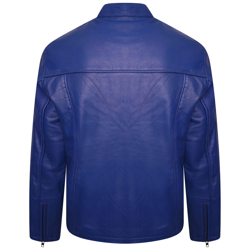 Steve McQueen Leather Motorcycle Jacket 3