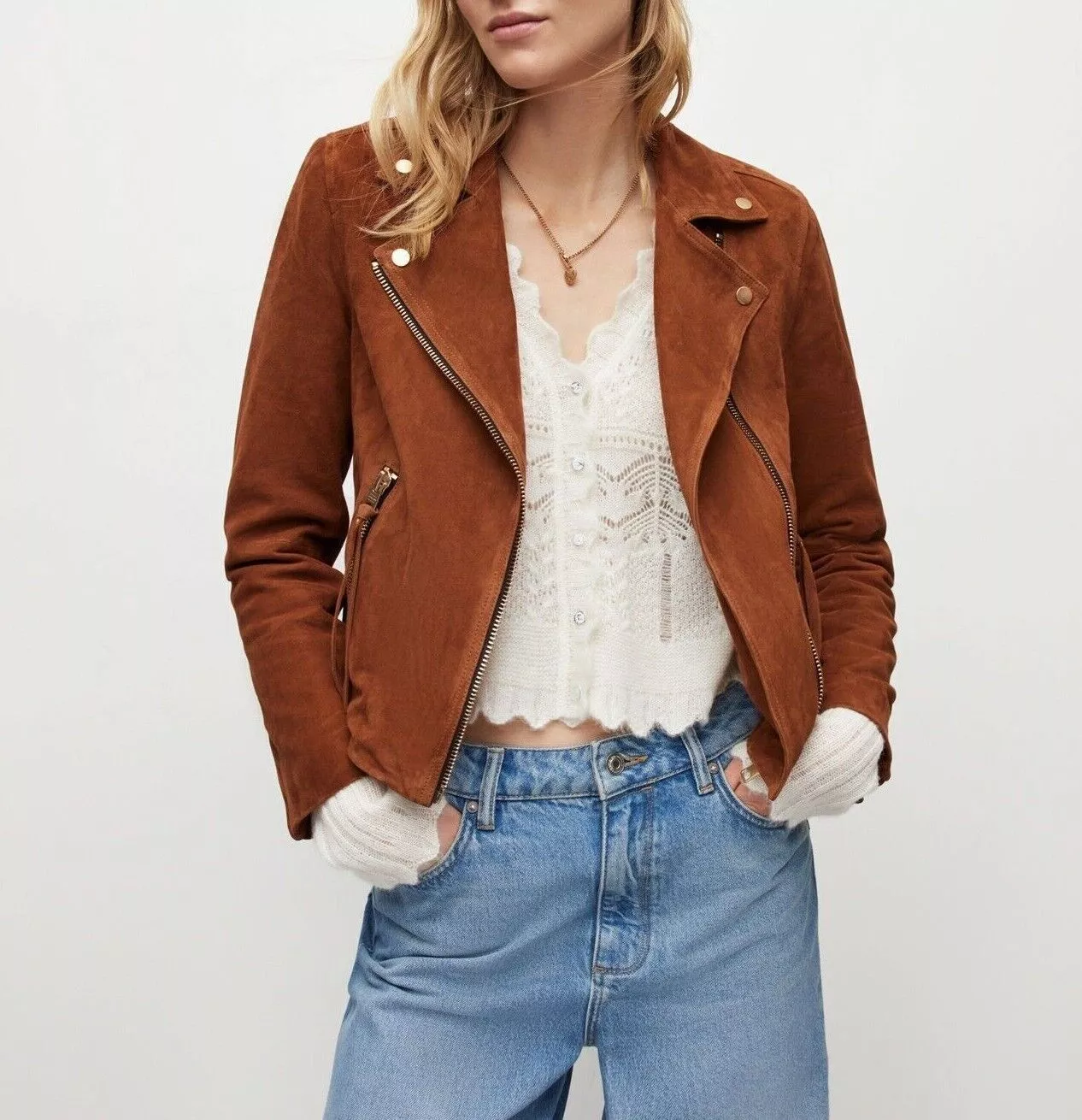 Suede Jacket For Women