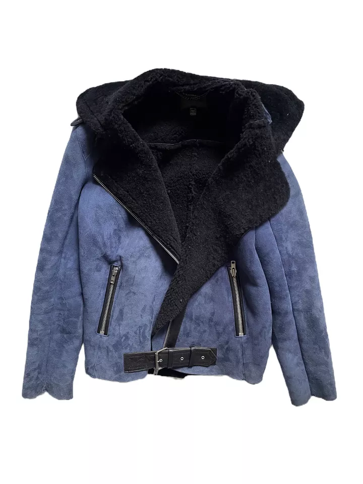 Suede Shearling Jacket