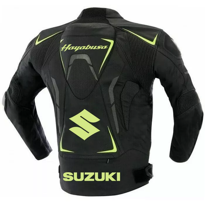 Suzuki Motorcycle Leather Jacket 2