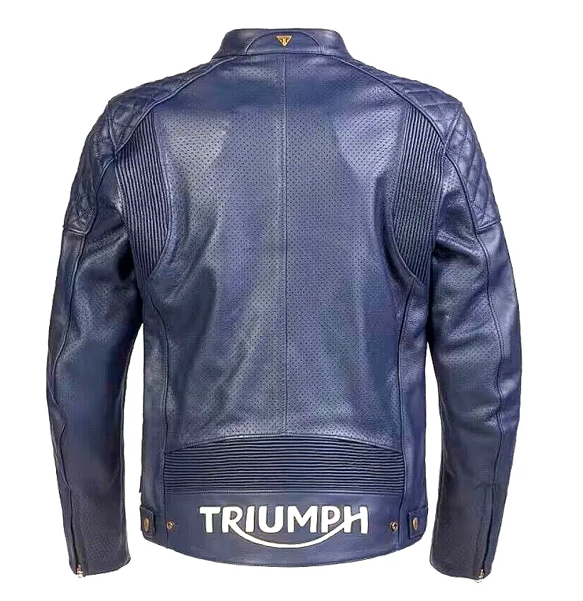 Triumph Motorcycle Jacket Leather 2