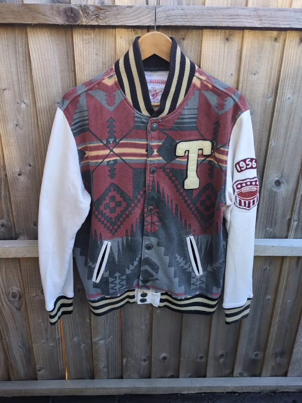 True Religion Varsity Jacket