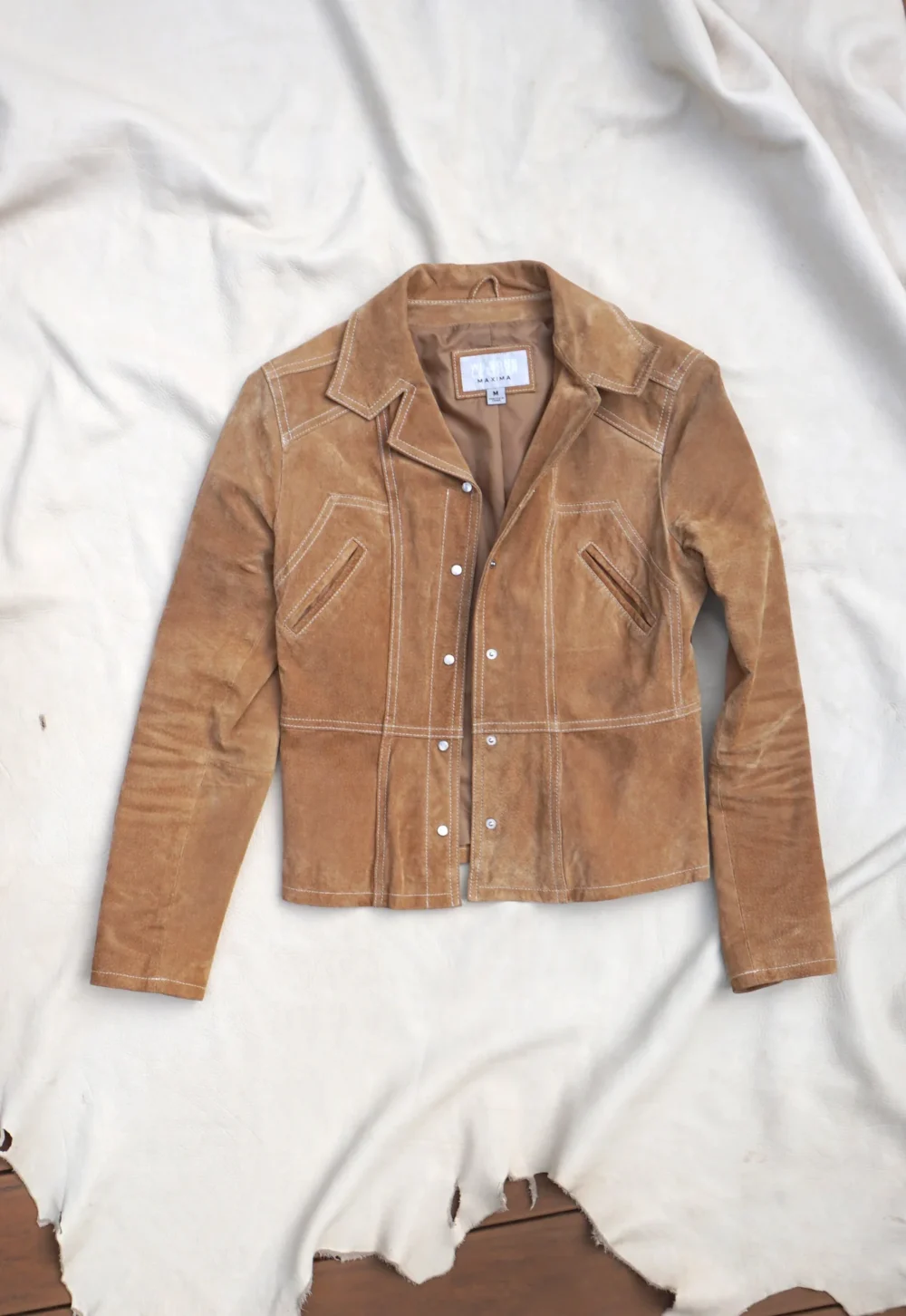 Vintage Suede Jacket Women's