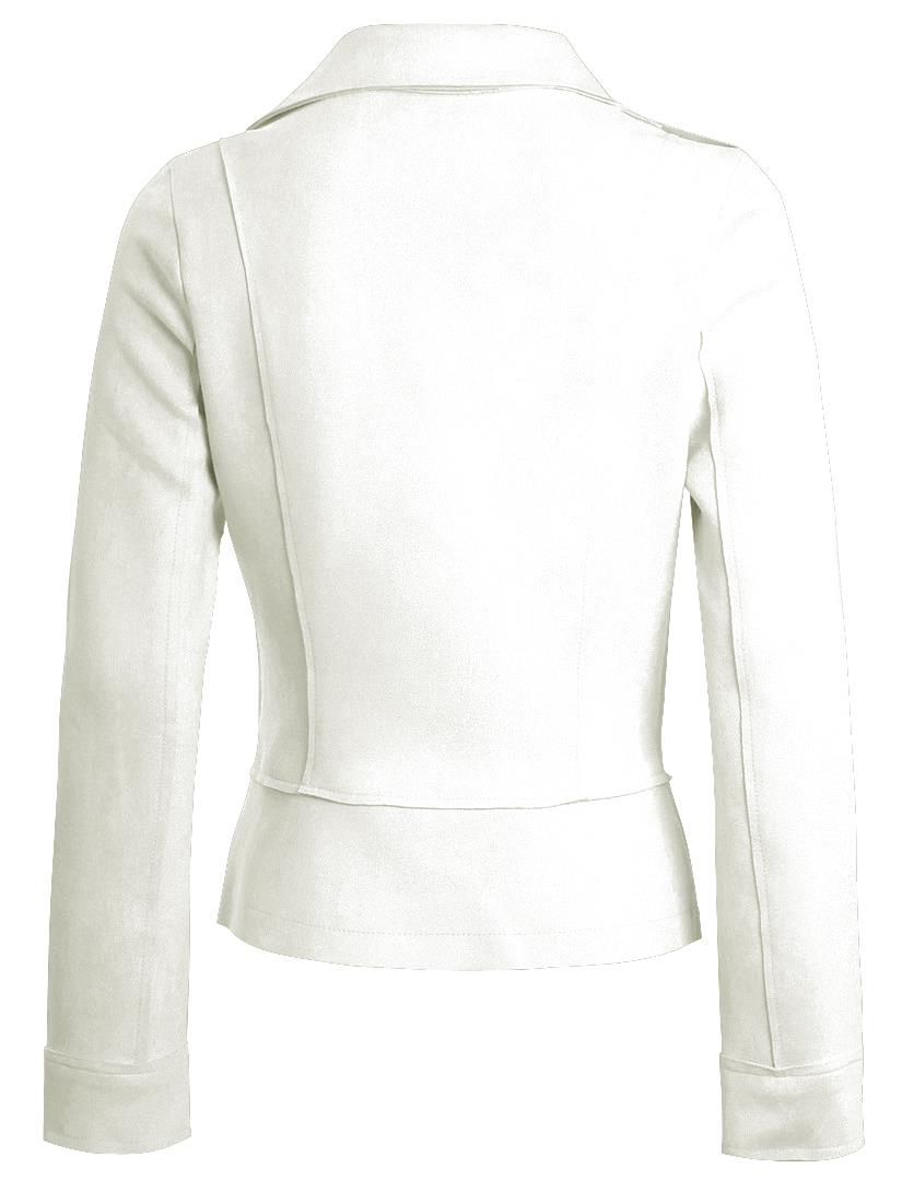 White Suede jacket 2