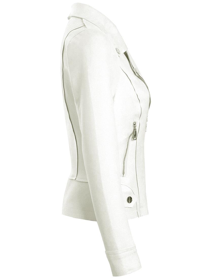 White Suede jacket 3