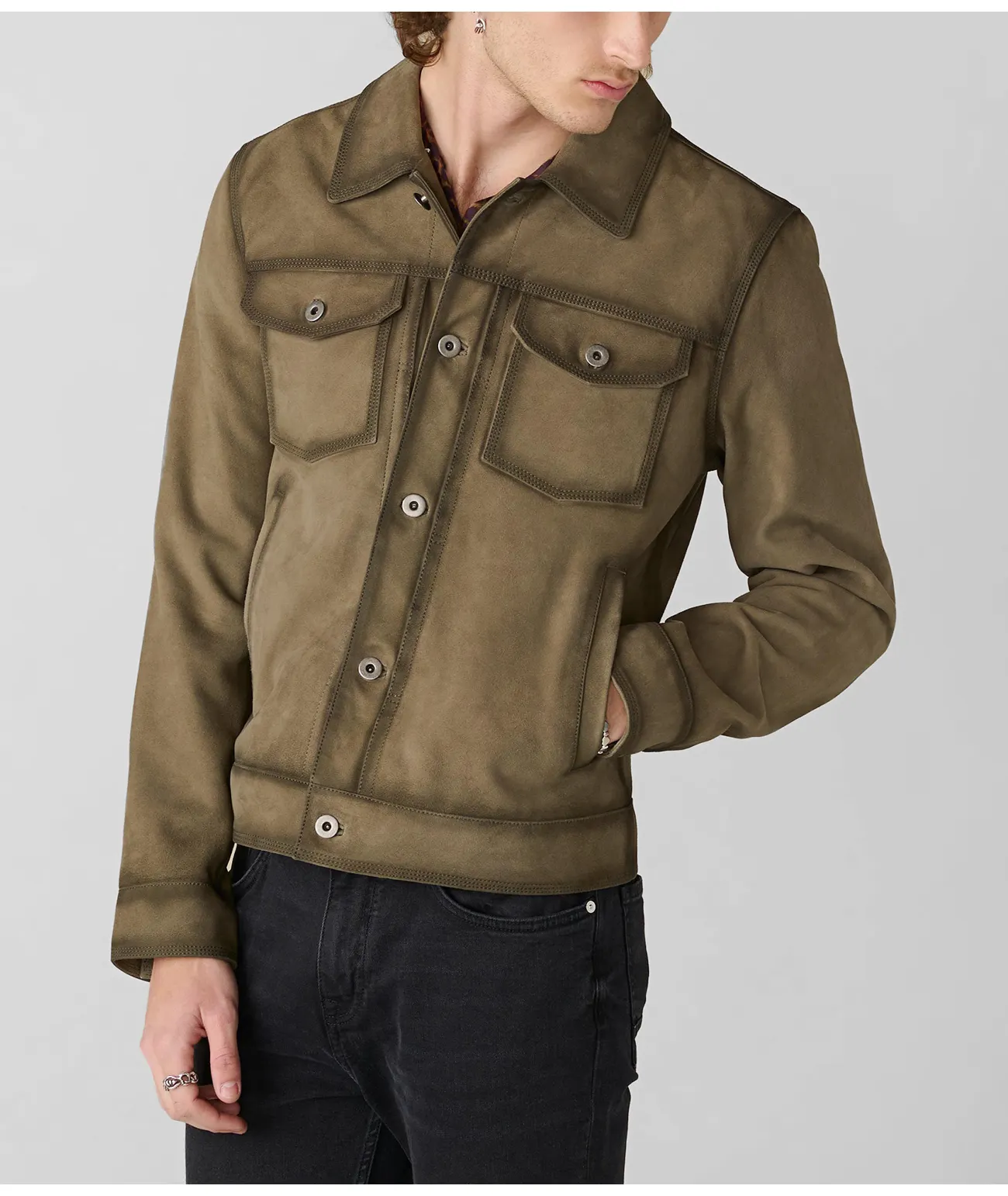Wilsons Leather Suede Jacket
