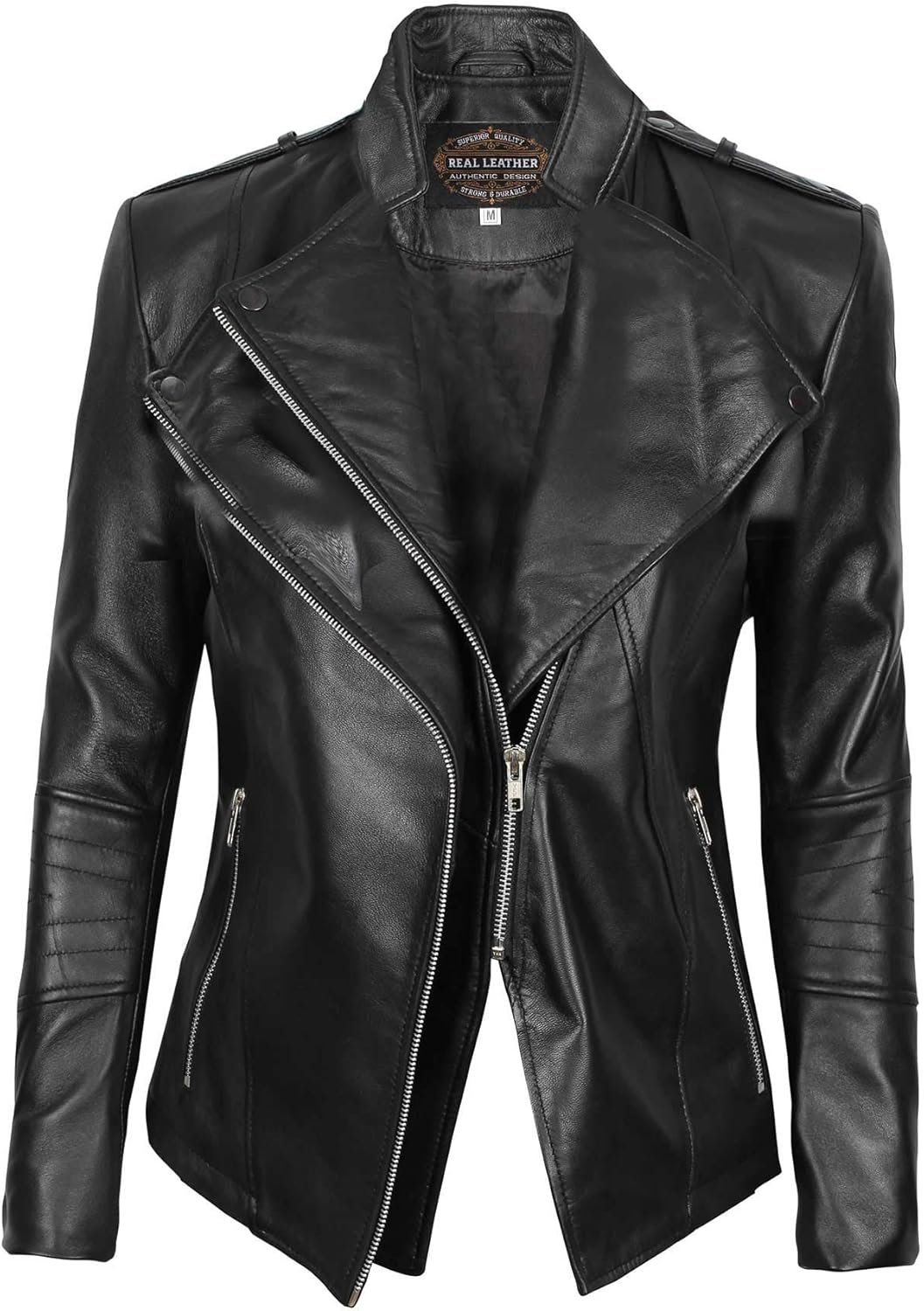 Women's Motorcycle Leather Jacket
