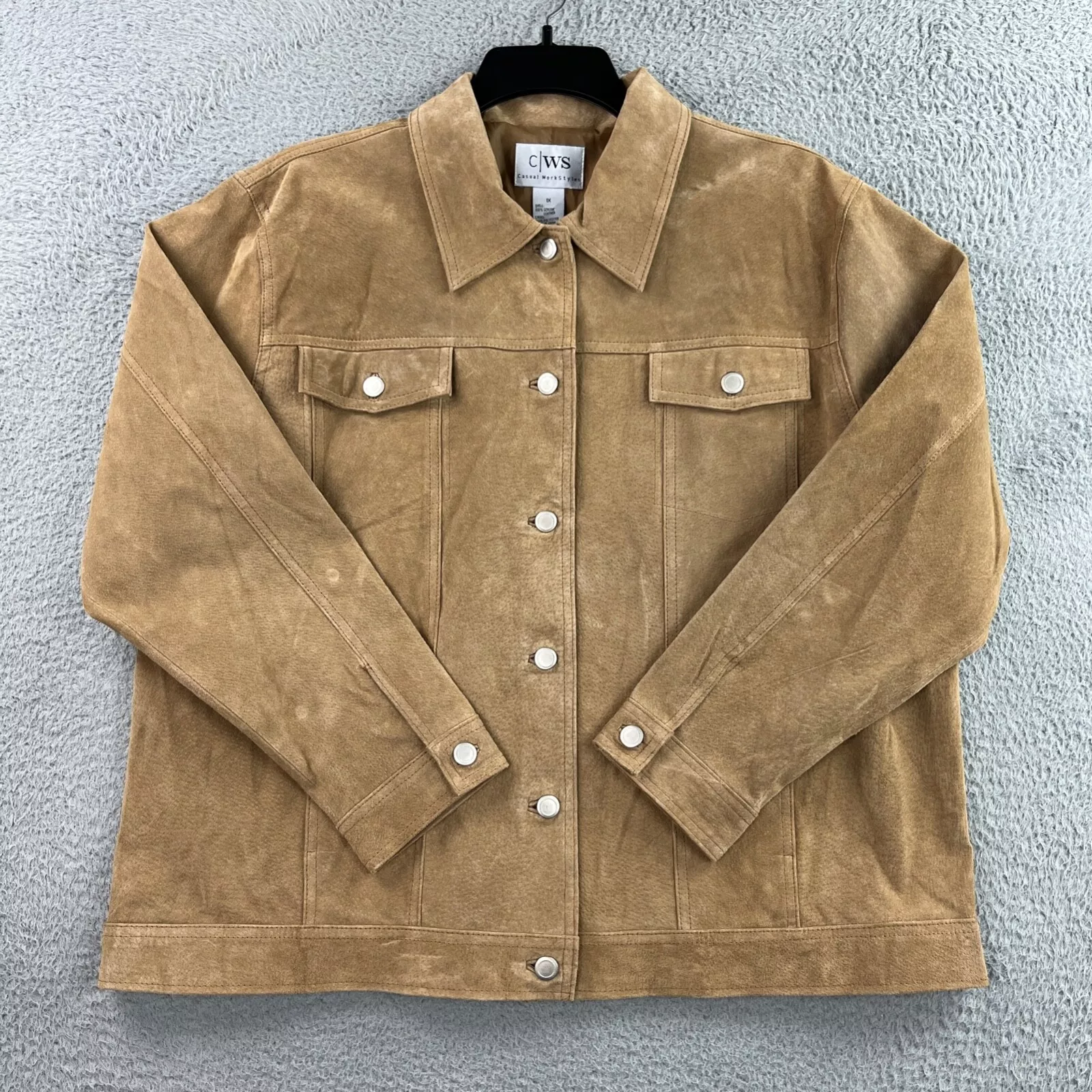 Women's Plus Size Suede jacket