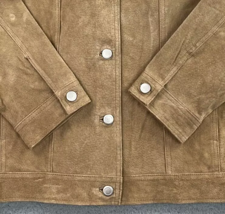 Women's Plus Size Suede jacket 3