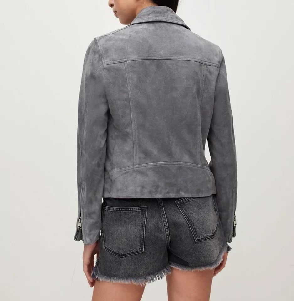 Women's Suede Leather Jacket 2