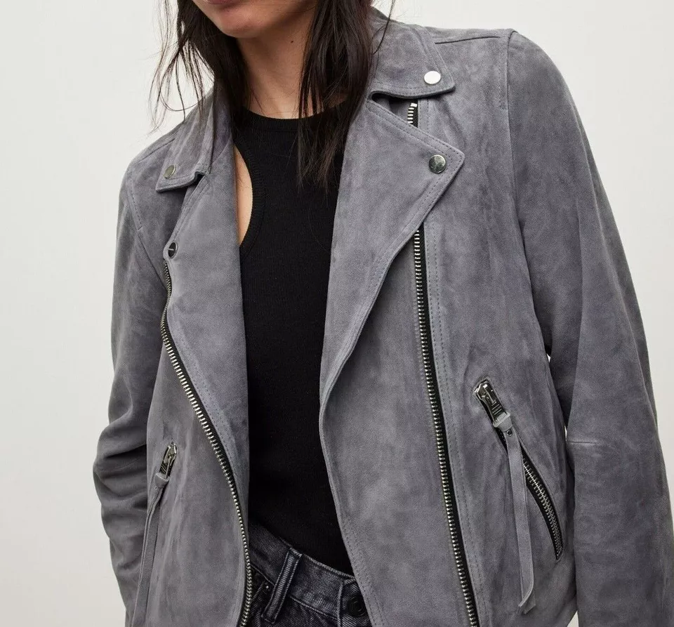 Women's Suede Leather Jacket 3
